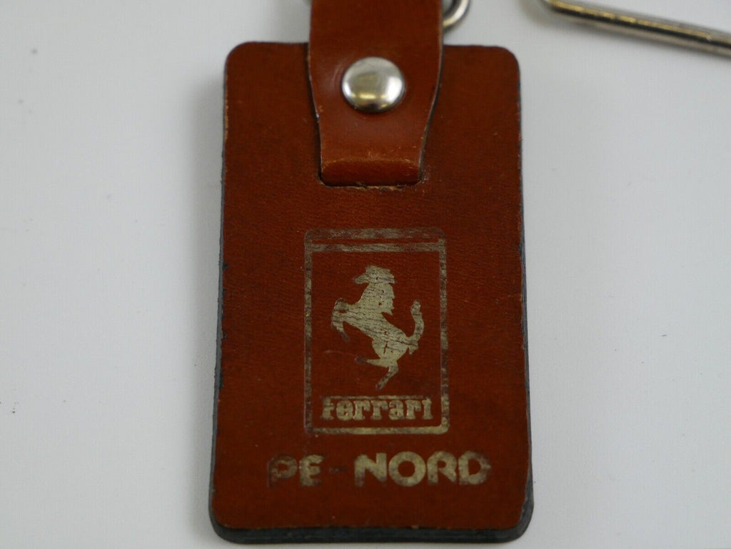 Ferrari Leather Key Fob Dealership Pescara Nord 