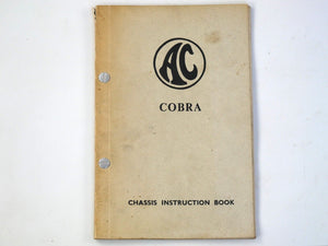 AC Cobra Owner's Manual Handbook