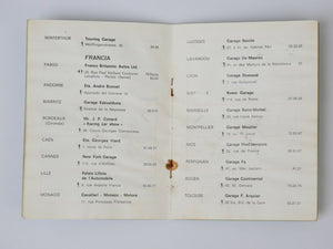 1966 Ferrari dealer directory