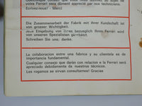 1966 Ferrari dealer directory