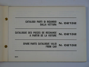 1971 Ferrari 246 Dino Manual Pouch