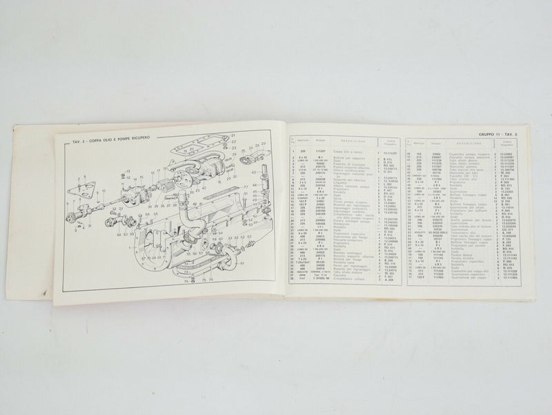 1966-68 Ferrari 275 GTB/4 Spare Parts Manual