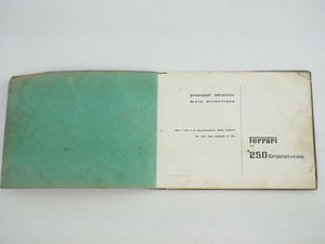 1959 ferrari 250 manual