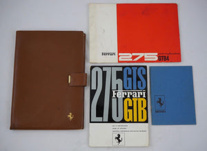 Ferrari 275 GTB/4 Owner's Manual Pouch Wallet Handbook