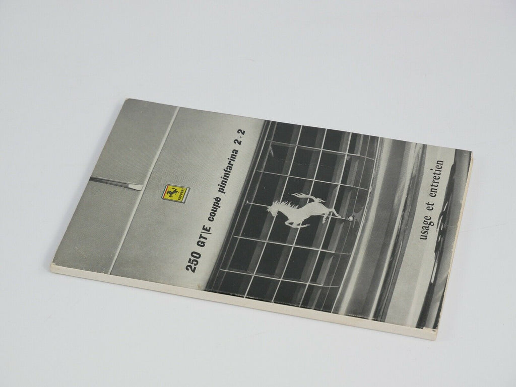 Ferrari 250 GT Owner's Manual Handbook