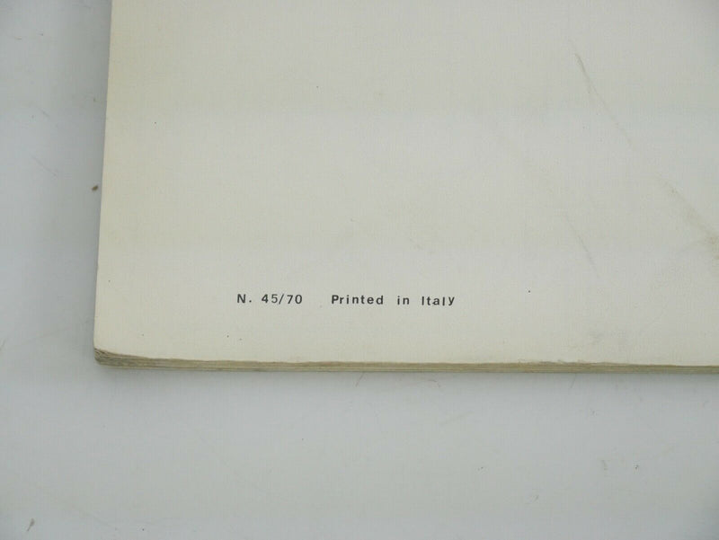 1970-72 Ferrari 246 Dino Spare Parts Manual