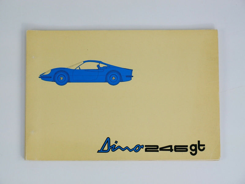 Ferrari 246 Dino L Series Spare Parts Manual