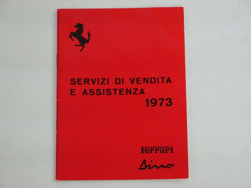 1973 Ferrari Dealer Directory
