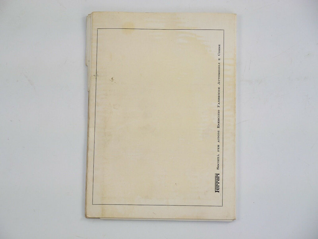 1974 Ferrari Dealer Directory