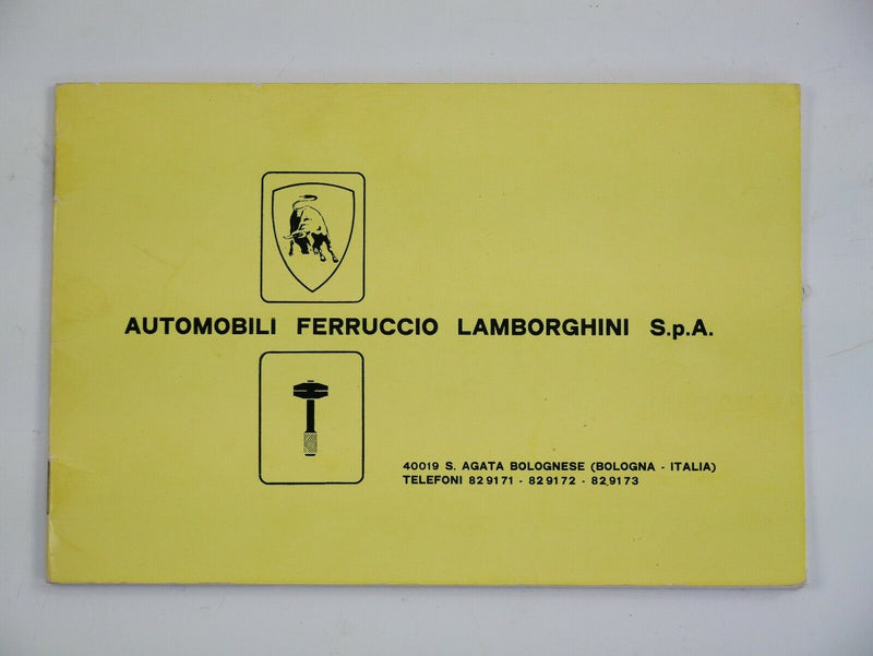 Lamborghini Miura handbook
