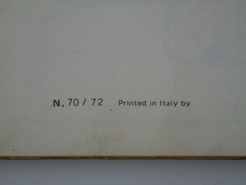 Ferrari 365 GTB/4 Daytona Spare Parts Manual