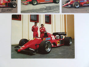 Ferrari F1 Postcard