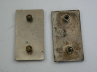 1957-60 Ferrari 250 Scaglietti Pair Badges Testa Rossa