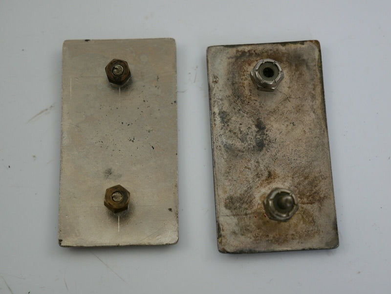1957-60 Ferrari 250 Scaglietti Pair Badges Testa Rossa