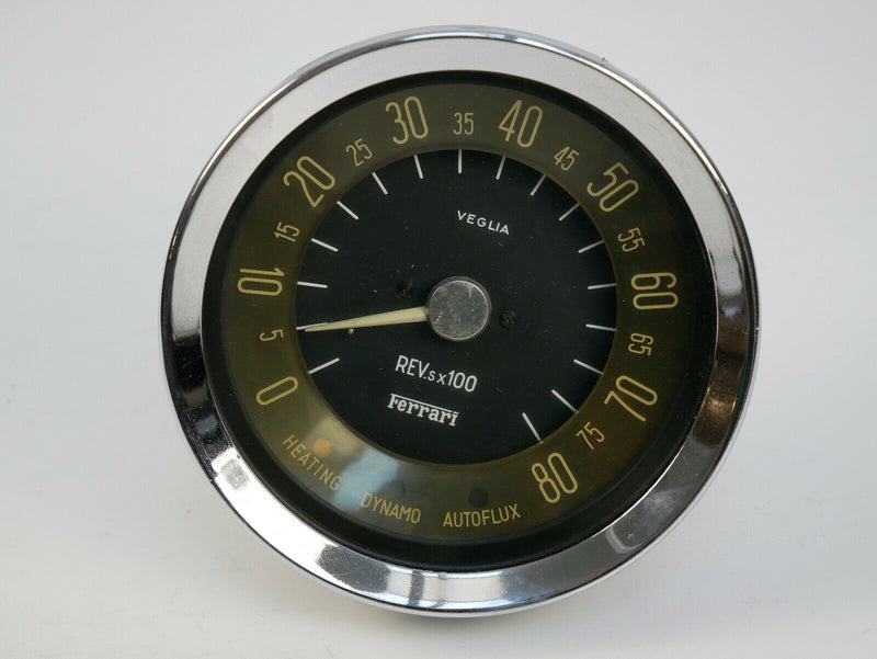 Ferrari 250 Veglia Tachometer Rev Counter