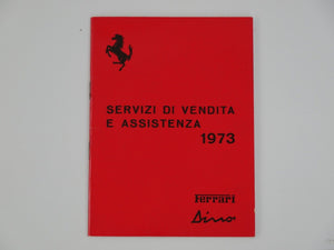 1973-76 Ferrari 365 GT4 BB Owner's Manual Pouch Set Handbook