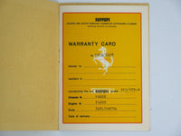 Ferrari 365 GTB/4 Daytona *14299* NART Michelotti Pouch