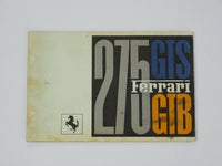 Ferrari 275 Spare Parts Manual
