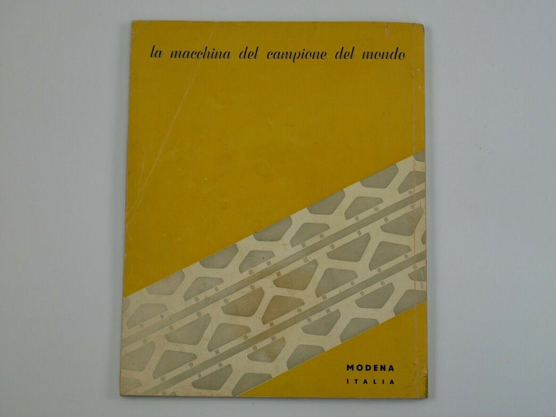 1952 Ferrari Yearbook Annuario