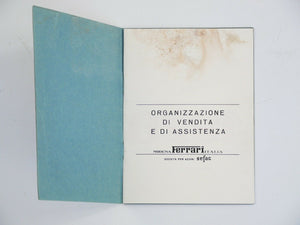 1970 Ferrari Dealer Directory