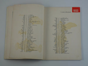 1953 Ferrari Yearbook Annuario