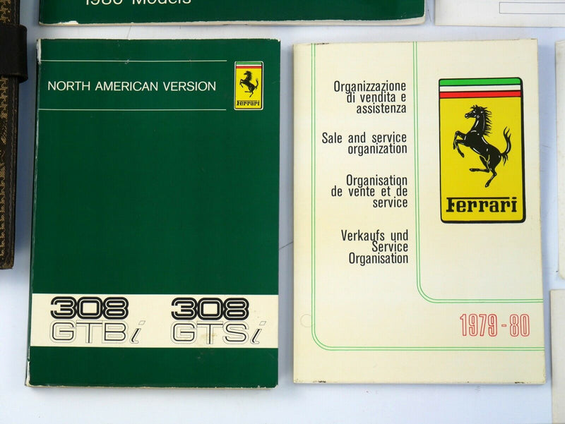 Ferrari 308 GTSi pouch set