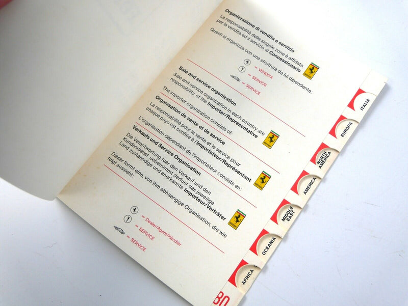 Ferrari 308 GTSi pouch set