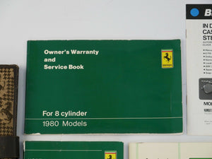Ferrari 308 GTSi pouch set