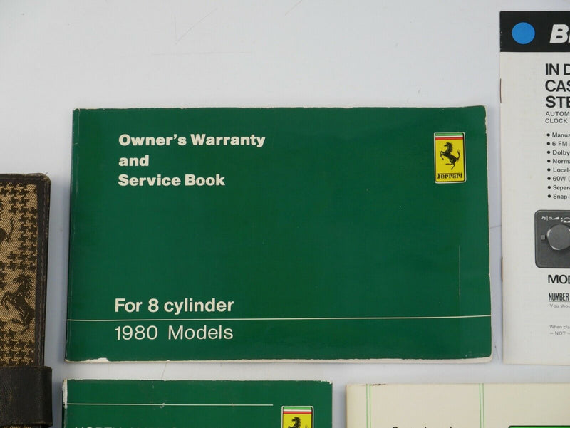 Ferrari 308 GTSi pouch set