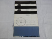 1961 Ferrari 250 GTE Sales Brochure
