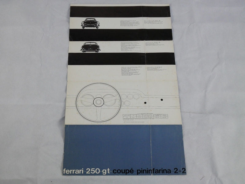 1961 Ferrari 250 GTE Sales Brochure
