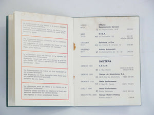 1970 Ferrari Dealer Directory