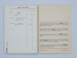 1974 Ferrari Dealer Directory 