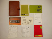 1975 Ferrari 308 GT4 Dino Owner's Manual Pouch Set