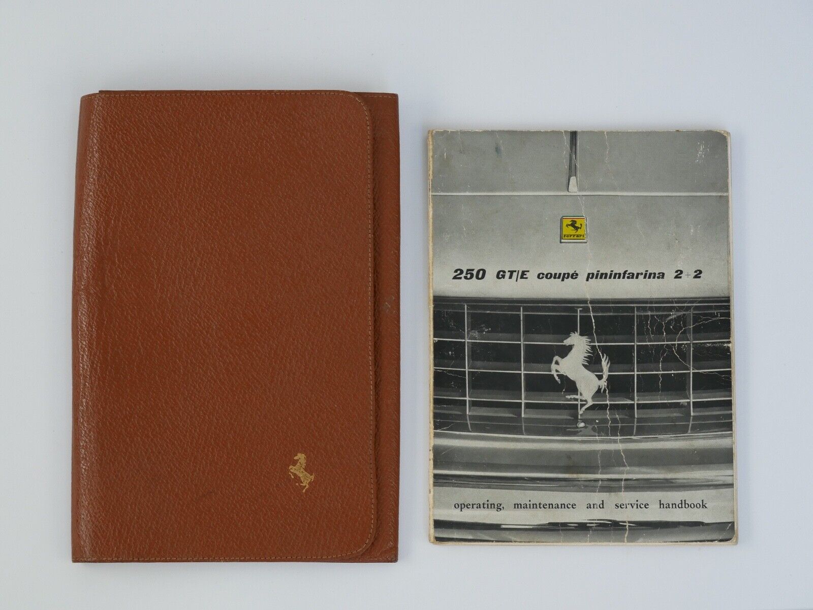 1961-64 Ferrari 250 SWB Owner's Handbook Manual Pouch Set