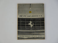 Ferrari 250 SWB Owner's Handbook Manual Pouch