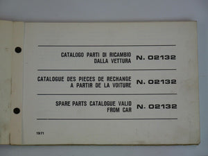 1971 Ferrari 246 Dino Manual Pouch
