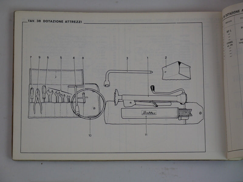 1971 Ferrari 246 Dino Manual Pouch