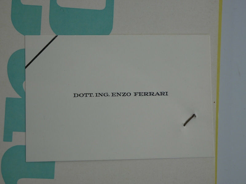 1960 Ferrari Yearbook Annuario 