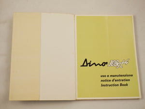 1975 Ferrari 308 GT4 Dino Owner's Manual Pouch Set