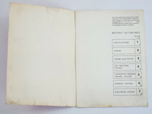 1973 Ferrari 246 GT Dino Chassis Service Abstract Manual
