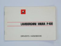 Lamborghini Miura P400 Owner's Manual 