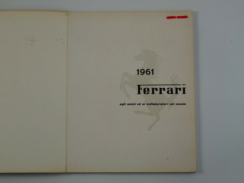 1961 Ferrari Yearbook Annuario