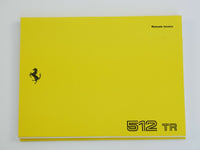 Ferrari 512 TR Owner's Handbook Manual Schedoni Pouch