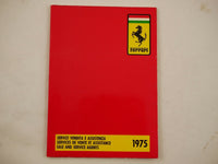 1975 Ferrari 308 GT4 Dino Owner's Manual Pouch Set