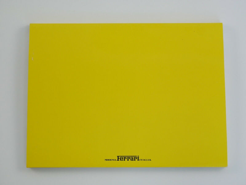 Ferrari 512 TR Owner's Handbook Manual Schedoni Pouch
