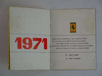 1971 Ferrari 246 Dino Manual Pouch