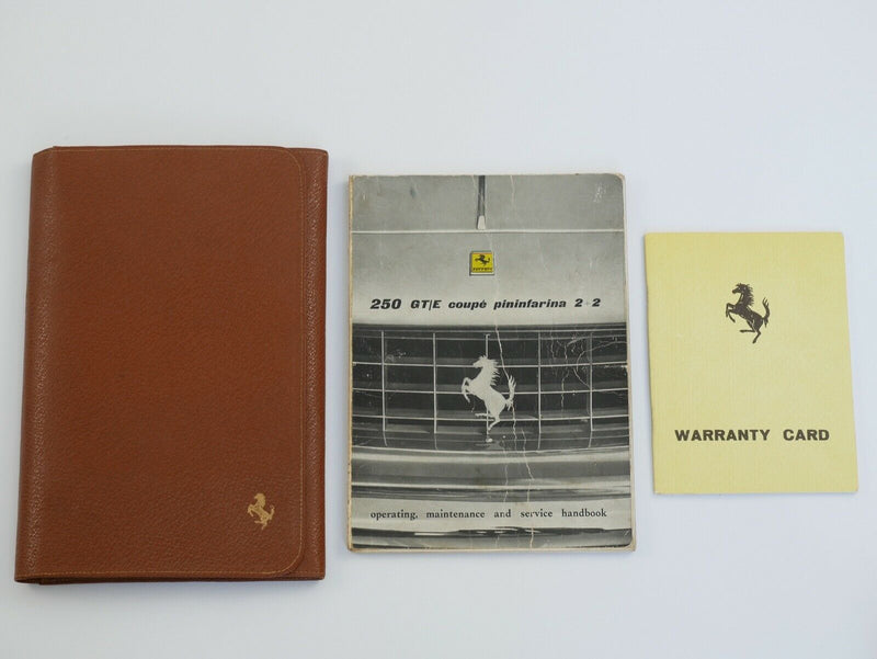 Ferrari 250 Manual Handbook Pouch 