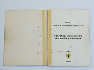 Ferrari 250 Manual Handbook Pouch 