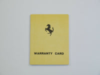 Ferrari 250 Manual Handbook Pouch 